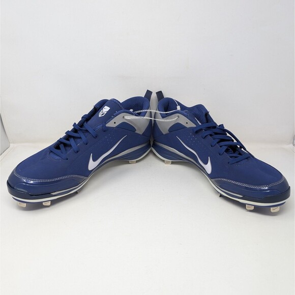 Nike Air Show Elite Baseball Metal Cleats Men\'s Size 16 Blue 414986-411 main image 4